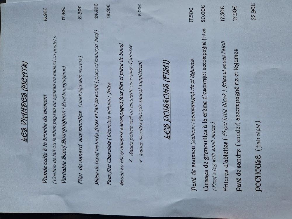 Restaurant La Marine - Menu Image 3