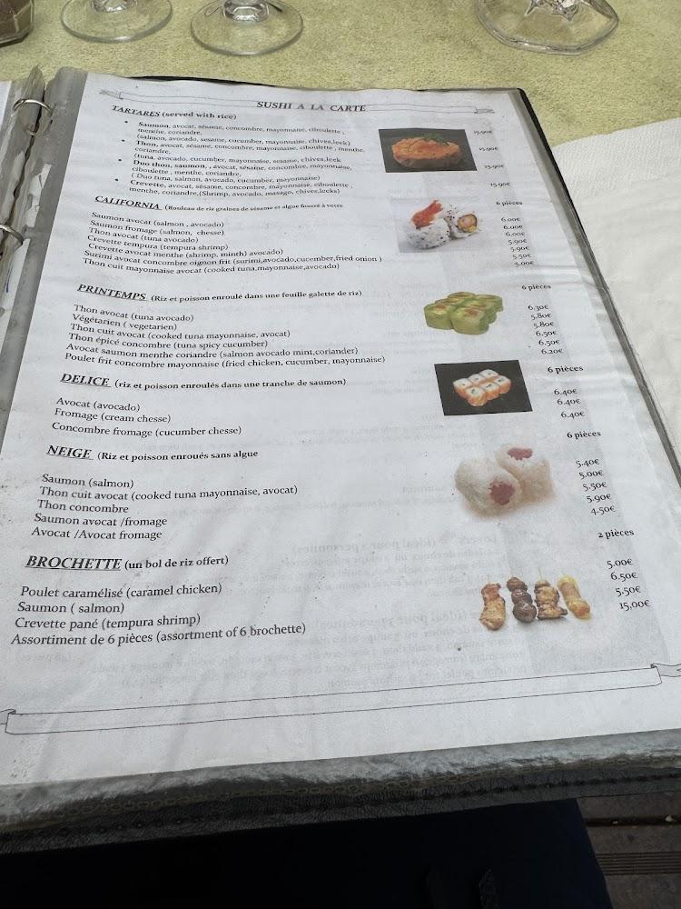 Restaurant La Marine - Menu Image 4